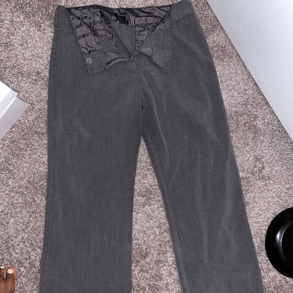Grey Slack Dress Pants
